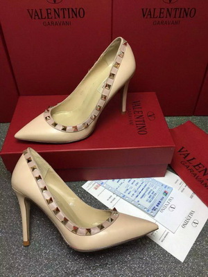 Valentino Shallow mouth stiletto heel Shoes Women--007